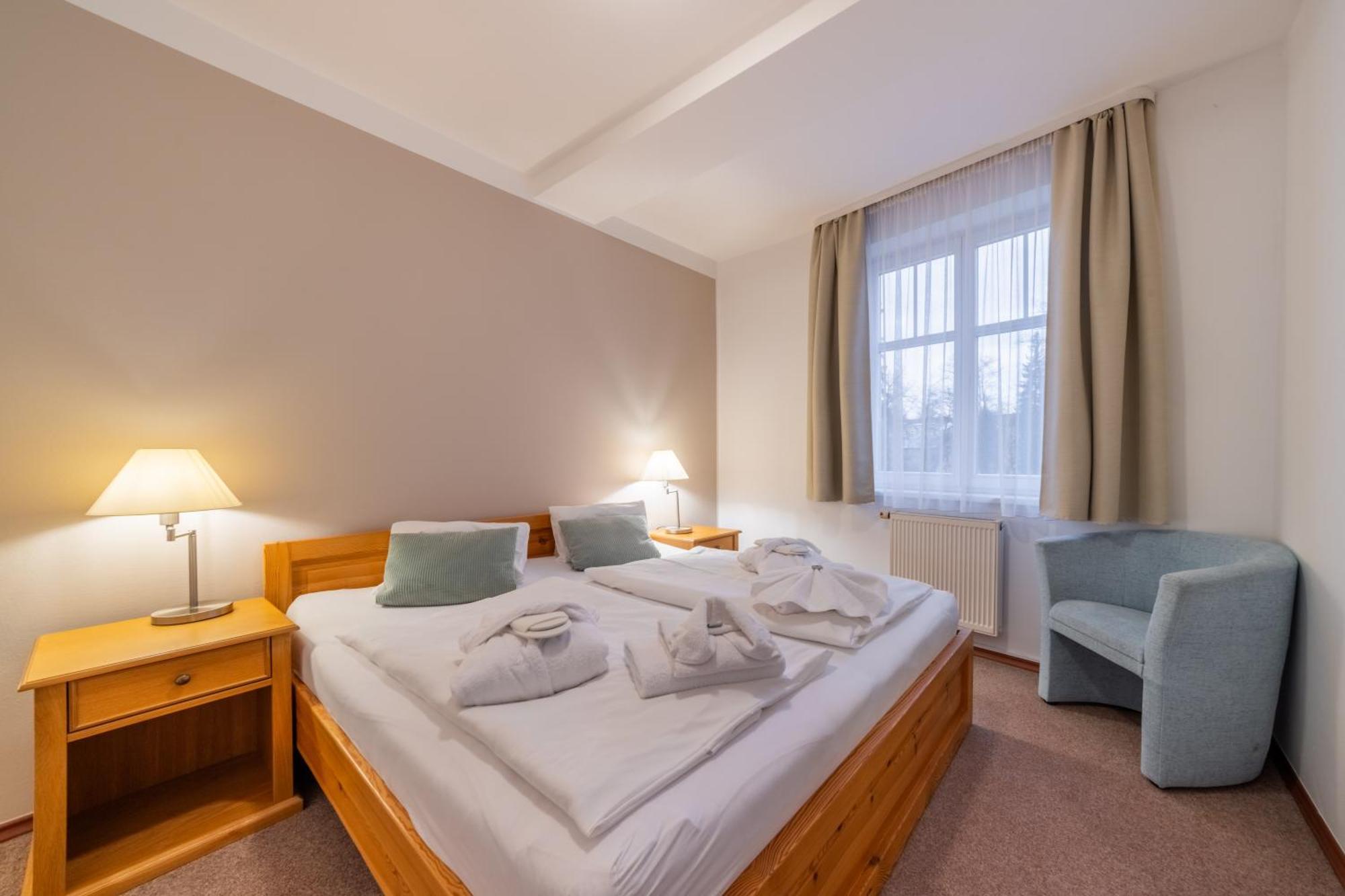 Hotel Sanatorium Mariot Frantiskovy Lazne Bagian luar foto