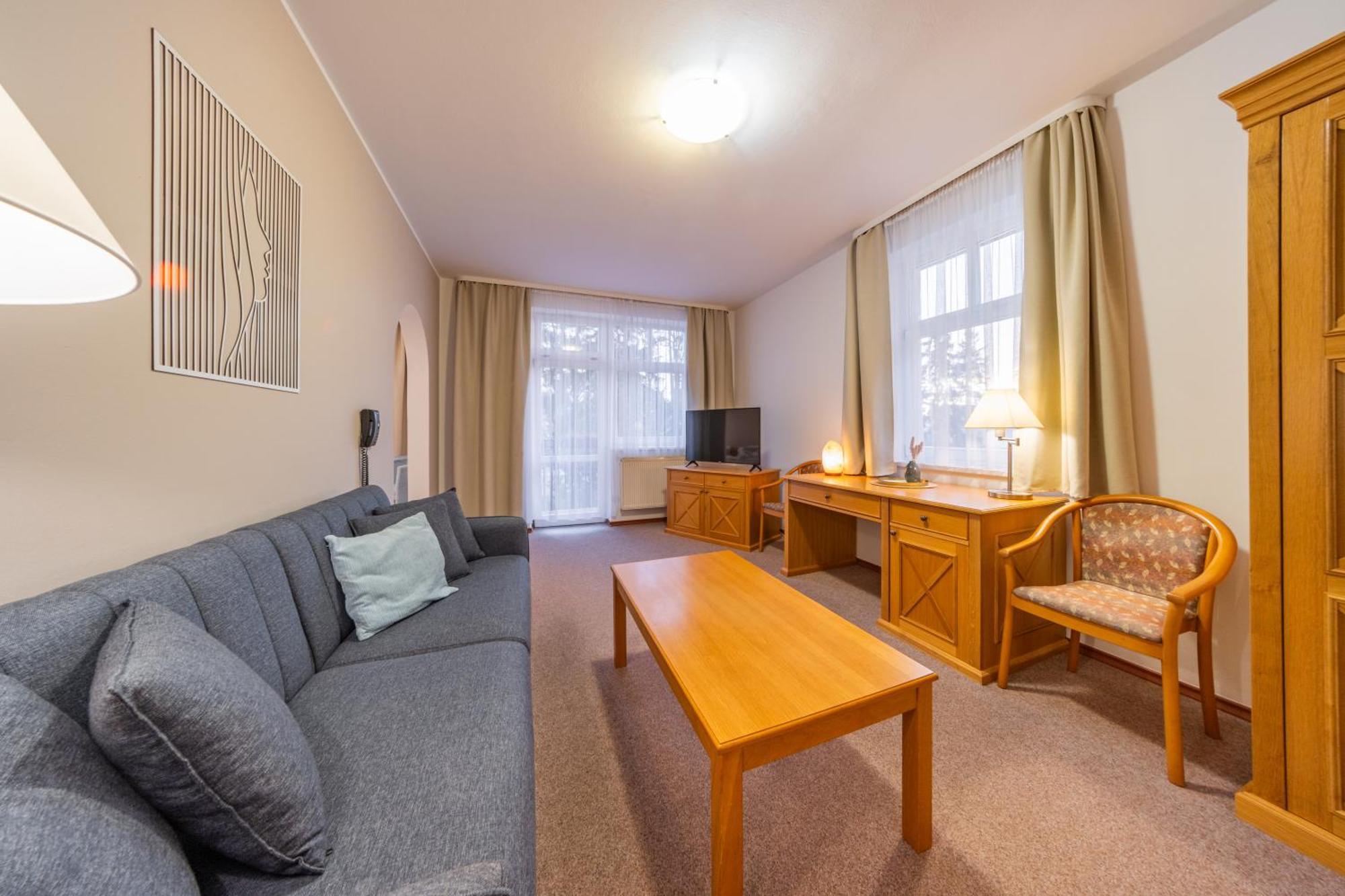 Hotel Sanatorium Mariot Frantiskovy Lazne Bagian luar foto